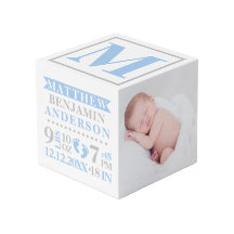 Blaues Grau-Geburts-Notfall-BABY Jungen-Andenken