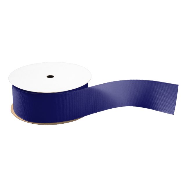 Blaues Grosgrain-Mitternachtsband Ripsband (Spule)