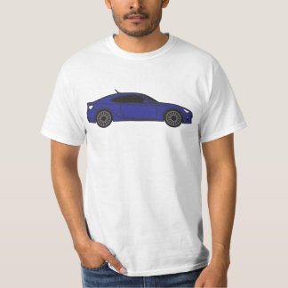 Blaues großes BRZ T-Shirt