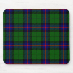 Blaues Grün Armstrong-Clan Tartan kariert Mousepad