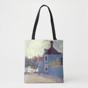 Blaues Haus in Zaandam von Claude Monet