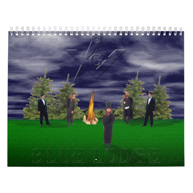 BLAUES HÄUSCHEN KALENDER (Titelbild)