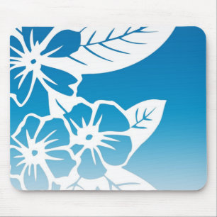 Blaues Hawaii Mousepad