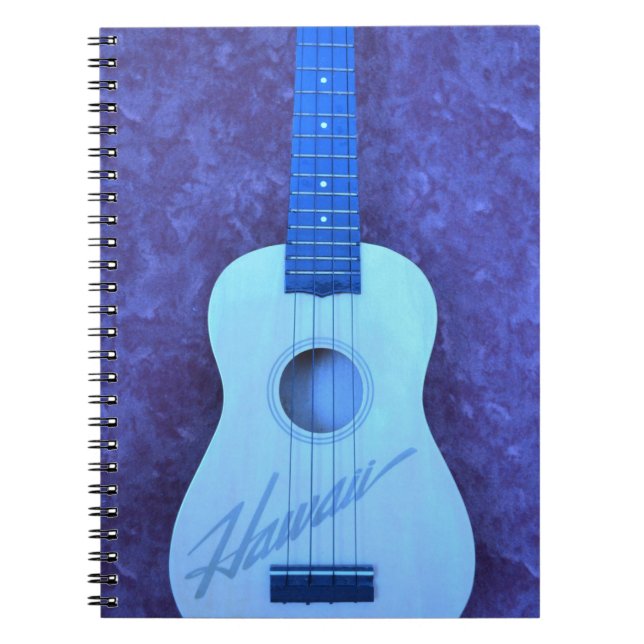 Blaues Hawaii Notizblock (Vorderseite)