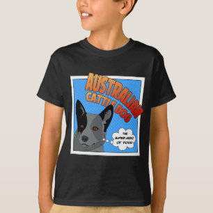 Blaues Heeler T-Shirt