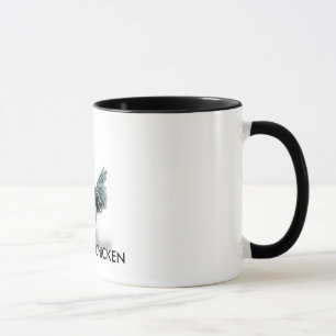 BLAUES HENNE-HUHN TASSE