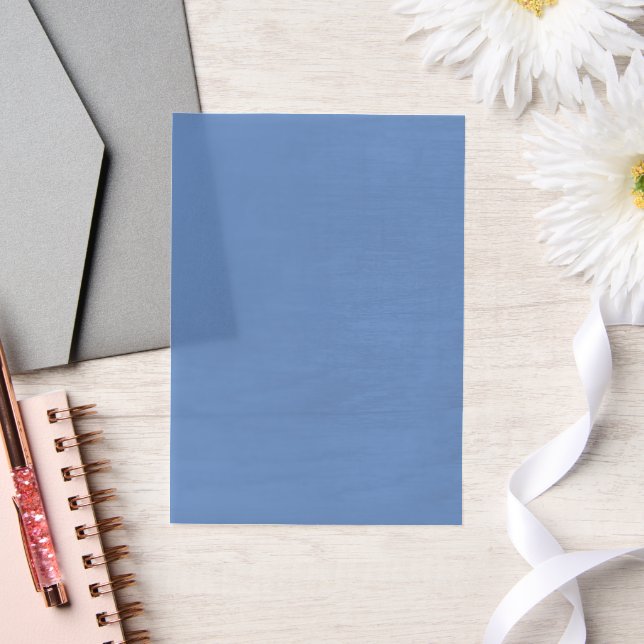 Blaues Hochzeitsvellum (Hochzeit)