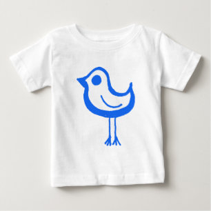 Blaues Huhn Baby T-shirt