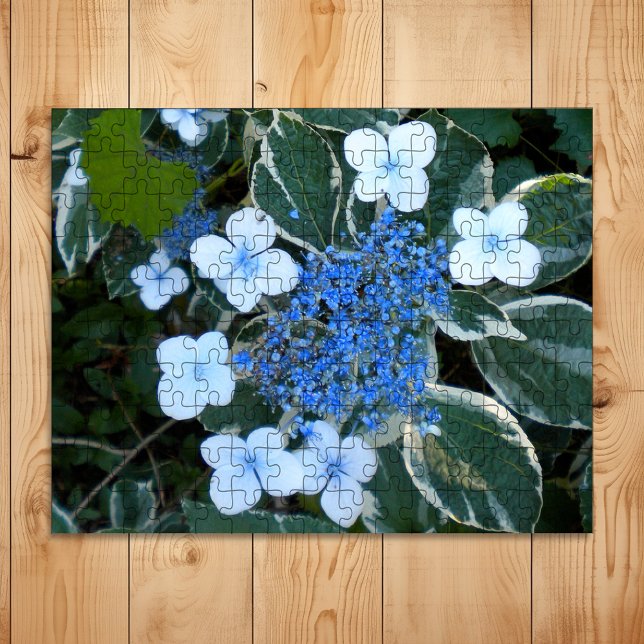 Blaues Hydrangea Puzzle (Von Creator hochgeladen)