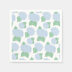Blaues Hydrangepapier Napkins Serviette