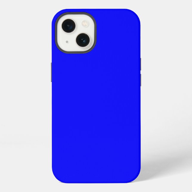 Blaues iPhone X Case Hülle (Rückseite)