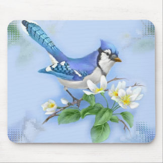 Blaues Jay Mousepad
