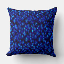 Blaues Kissen