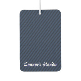 Blaues Kohlefaser Design Autolufterfrischer