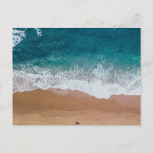 Blaues Körperwasser Postkarte