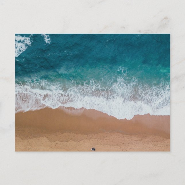 Blaues Körperwasser Postkarte (Vorderseite)