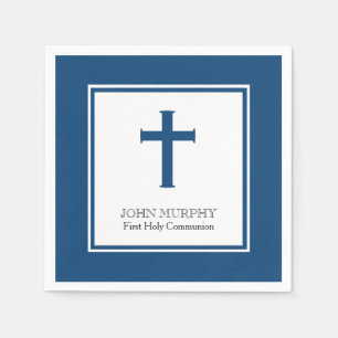 Blaues Kreuz der Marine, Erste Heilige Kommune Serviette