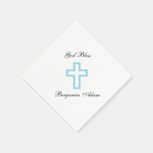 "Blaues Kreuz" Napkins Serviette