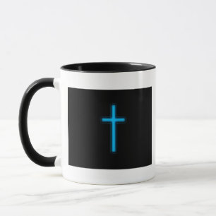 Blaues Kreuz Tasse