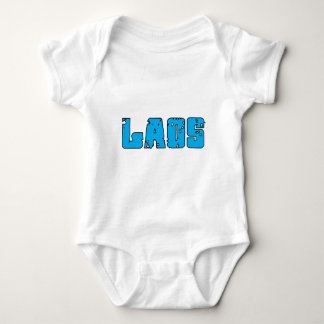 BLAUES LAOS BABY STRAMPLER