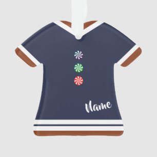 Blaues Lebkuchen Boy Keepake Weihnachtsmann Ornament