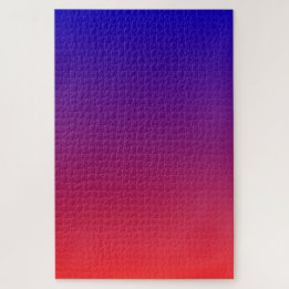 Blaues Lila Rotes Gradient Puzzle