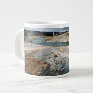 Blaues Loch Jumbo-Tasse