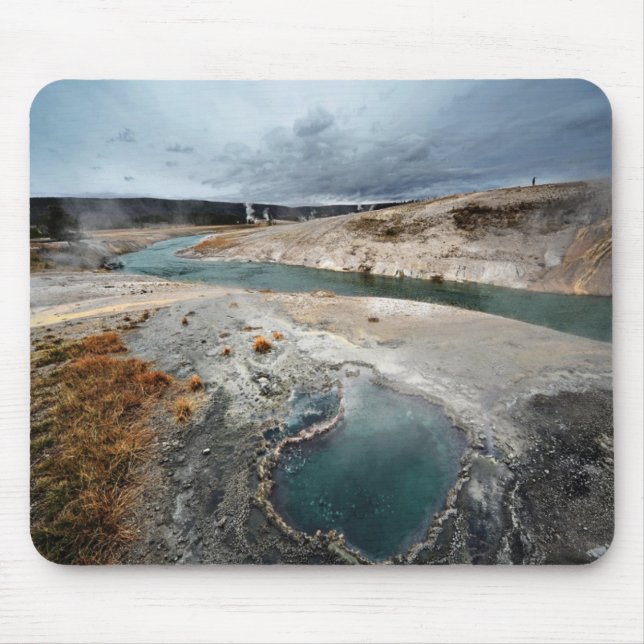 Blaues Loch Mousepad (Vorne)