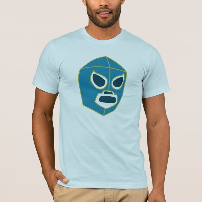Blaues Lucha T-Shirt (Vorderseite)