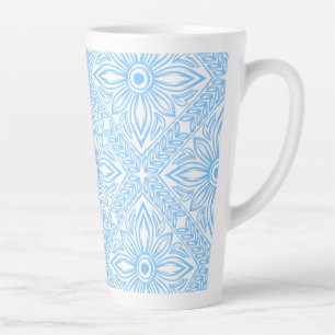 Blaues mediterranes italienisches Fliesen-Dekorati Milchtasse