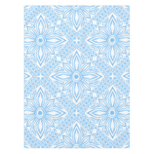 Blaues mediterranes italienisches Fliesen-Dekorati Tischdecke