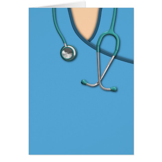 Blaues medizinisches scheuert sich (Vorne)