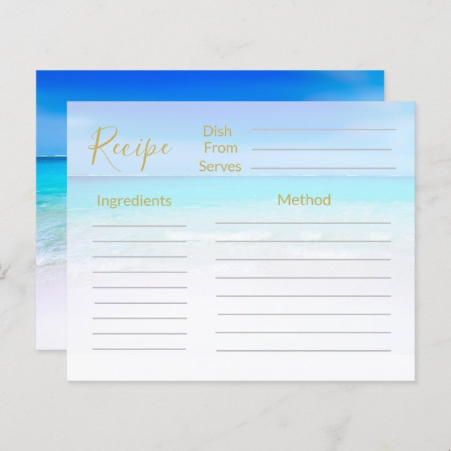 Blaues Meer (Vorne/Hinten)