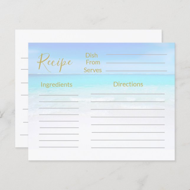 Blaues Meer (Vorne/Hinten)