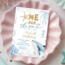 Blaues Meer Eins des Meeres Erster Geburtstag