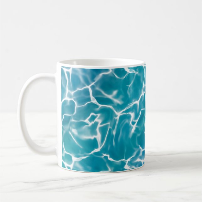 Blaues Meer Kaffeetasse (Links)