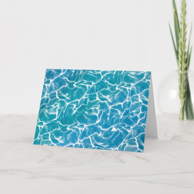 Blaues Meer Karte (Vorderseite)