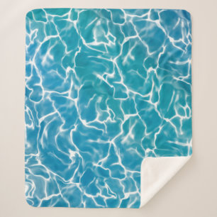 Blaues Meer Sherpadecke