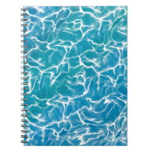 Blaues Meerwasser* Notizblock