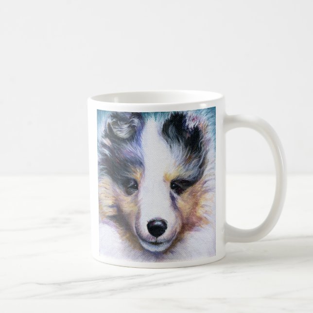 Blaues Merle Wunder Tasse (Rechts)