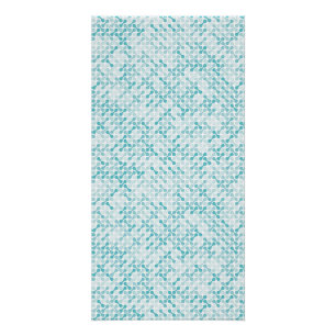 Blaues Metabolmuster Poster