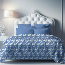 Blaues modernes Küstenwassermuster