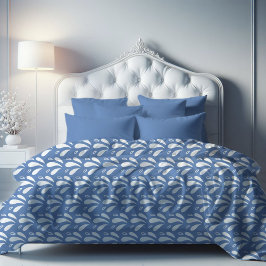 Blaues modernes Küstenwassermuster