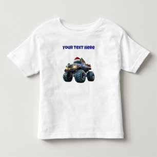 Blaues Monster-Truck-T-Shirt für Kleinkinder, edit Kleinkind T-shirt