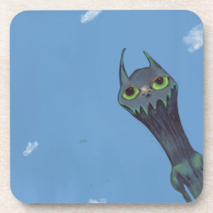 Blaues Monster Untersetzer