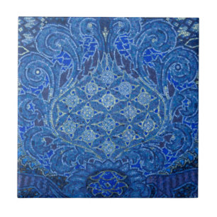 Blaues Mosaikdetail, Deutschland Fliese
