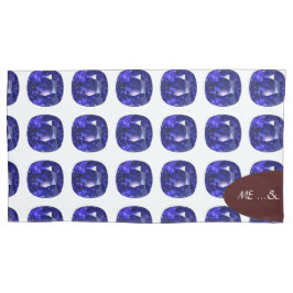 Blaues Muster Kissenbezug