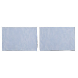 Blaues Muster - Kissenbezug