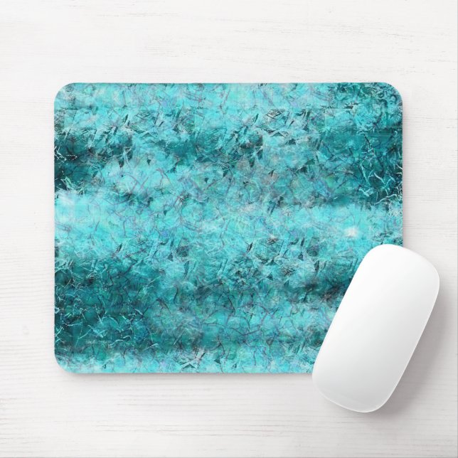 Blaues Neonpapier Mousepad (Mit Mouse)