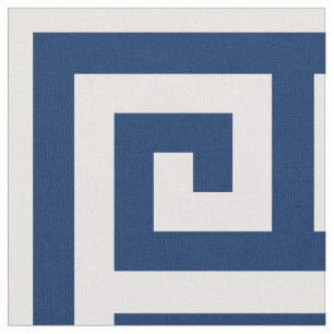Blaues Neuling-Square-Muster für griechisches Schl Stoff